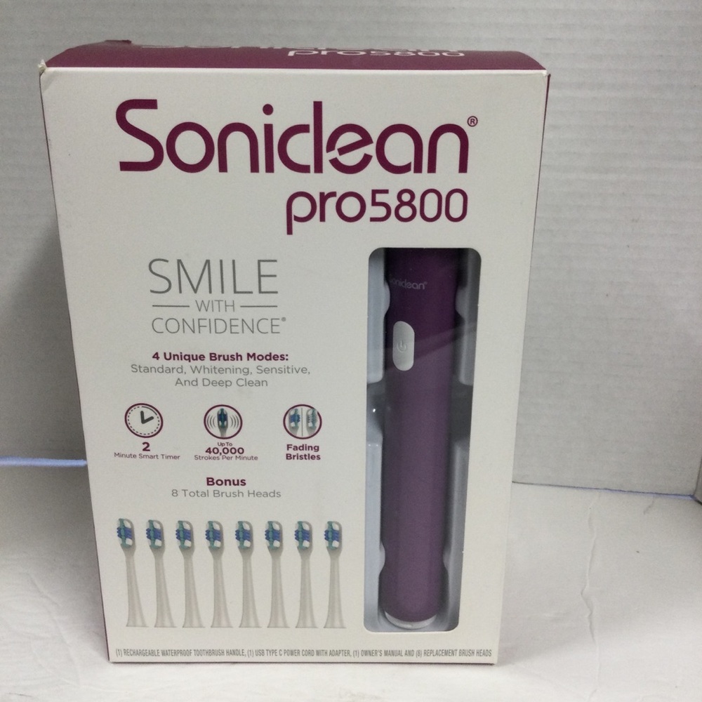 Soniclean pro5800 Electric Toothbrush - Plum